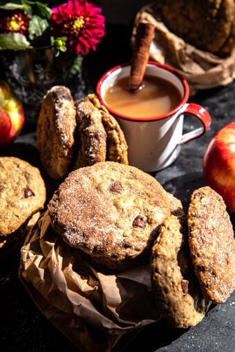 Apple Cider Doughnut Cookies | halfbakedharvest.com