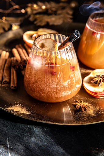 Cinnamon Apple Bourbon Smash | halfbakedharvest.com