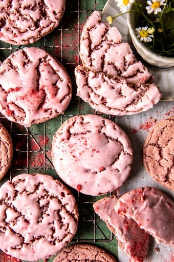 Double Strawberry Sugar Cookies | halfbakedharvest.com