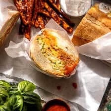 Grilled Buffalo Chicken Subs | halfbakedharvest.com