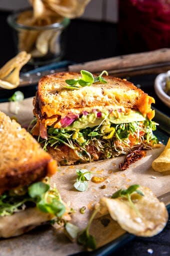 Havarti Avocado Sandwich with Spicy Mayo | halfbakedharvest.com