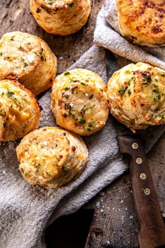 Homemade Honey Butter Cheddar Biscuits | halfbakedharvest.com