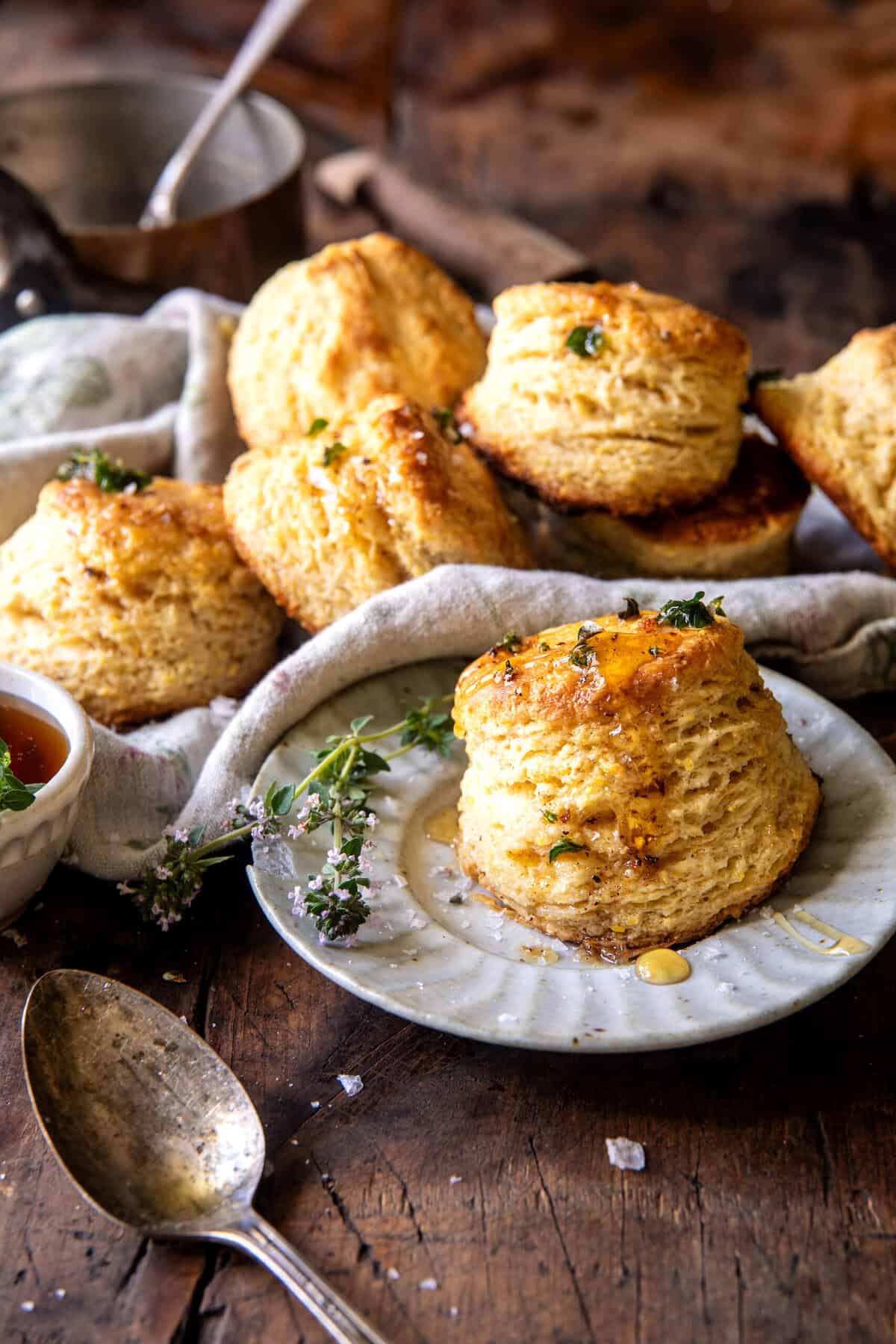 Honey Garlic Parmesan Biscuits | halfbakedharvest.com