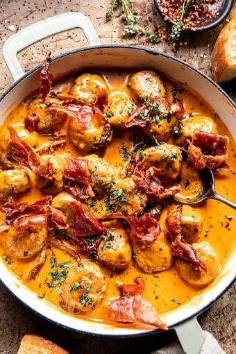 Marry Me Chicken Meatballs | halfbakedharvest.com