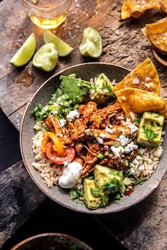 Sheet Pan Chicken Tinga Bowls | halfbakedharvest.com