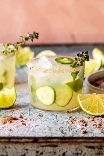 Spicy Cucumber Margarita | halfbakedharvest.com