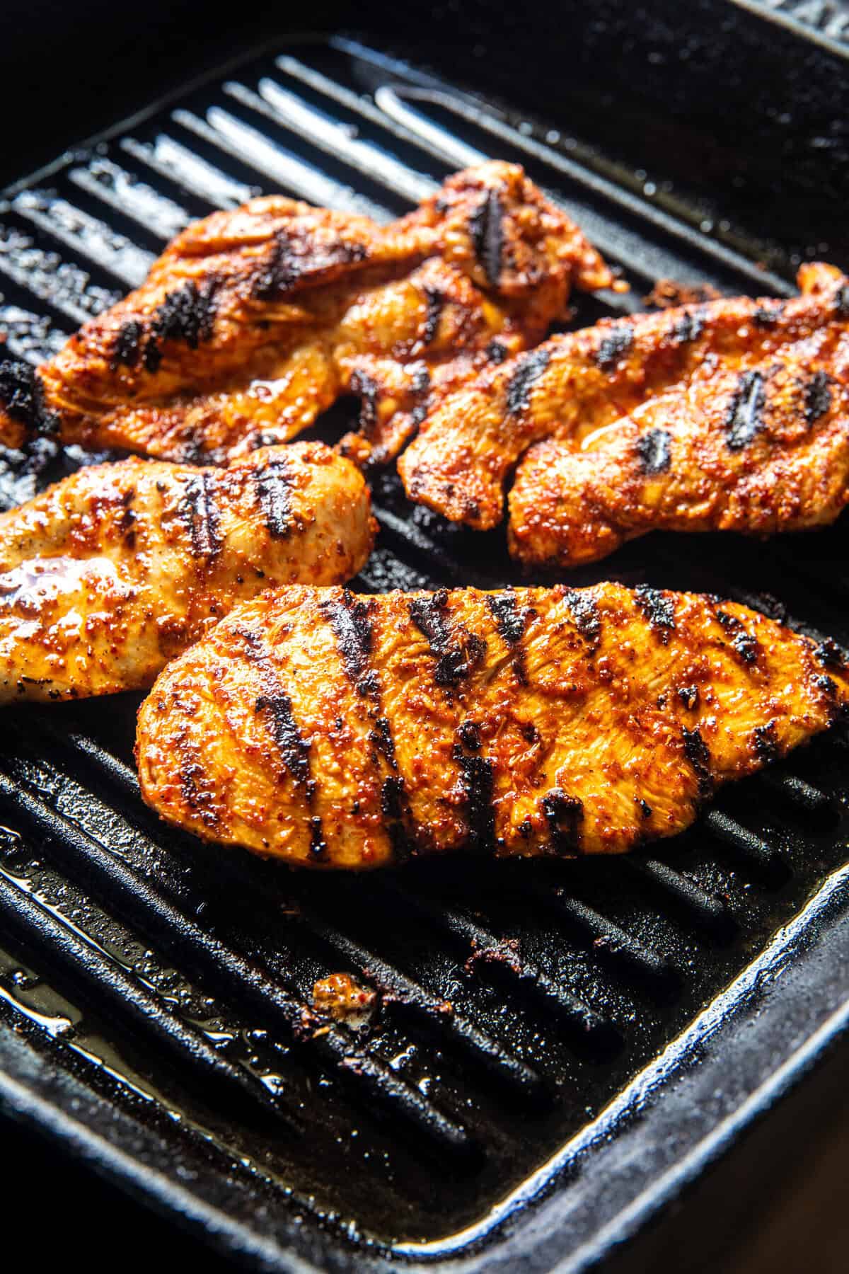 Tajín Chicken Jalapeño Corn Caesar Salad | halfbakedharvest.com