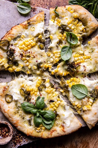 White Corn Pizza | halfbakedharvest.com